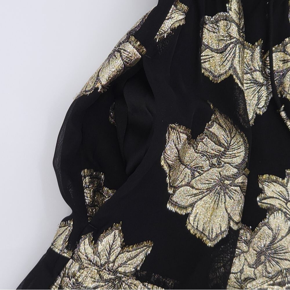Tommy Bahama Shimmering Shores Tiered Dress Size Small Holiday Party Festive - Picture 9 of 9